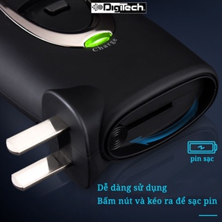 Máy cạo râu mini 2 lưỡi tự mài độ bền cao digitech - ảnh sản phẩm 5