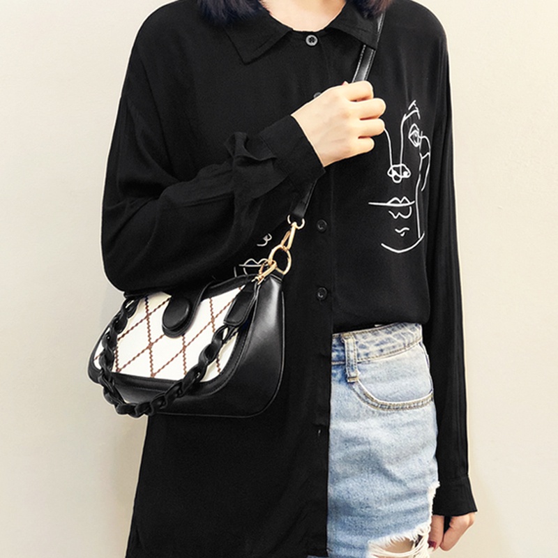 Túi Đeo Chéo Phong Cách Anh Quốc Dễ Phối Đồ Thời Trang Cho Nữ