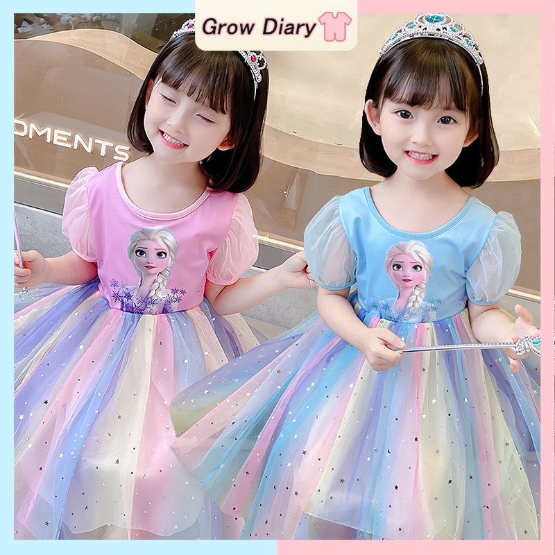 Đầm Công ChúA Frozen Cho Bé GáI (1-9 TuổI)