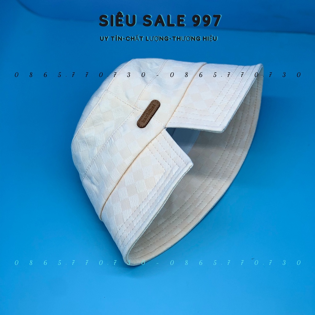 MŨ VÀNH CỤP SẺ CÁCH ĐIỆU VÀNH CHẤT XỐP THÊU LOGO DA THỜI GIAN HOT TREND MẪU MỚI 2023