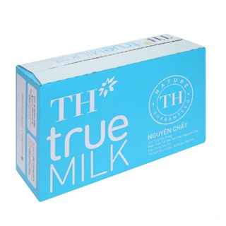 Thùng 48 Hộp Sữa Tươi Tiệt Trùng TH True MILK KHÔNG ĐƯỜNG 180ml.