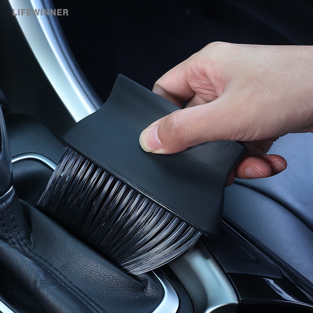 Chổi vệ sinh xe hơi bằng sợi micro màu đen chất lượng cao tiện dụng - ảnh sản phẩm 1