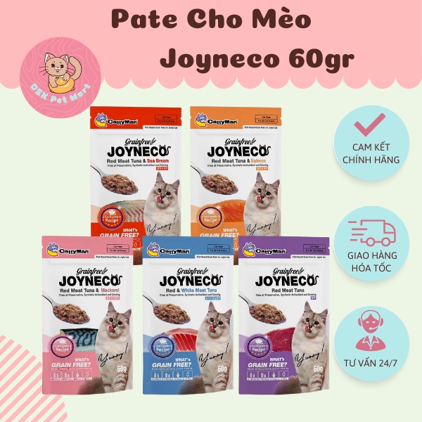 Pate Cho Mèo Joyneco 60gr