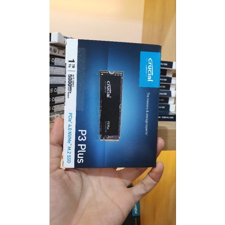 Ổ cứng SSD Crucial P3 Plus - 500Gb / 1TB M2 2280 PCIe Gen4x4 - Bảo hành 60 tháng