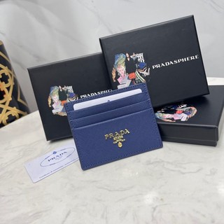 Túi da prada đựng thẻ thời trang cho nam nữ