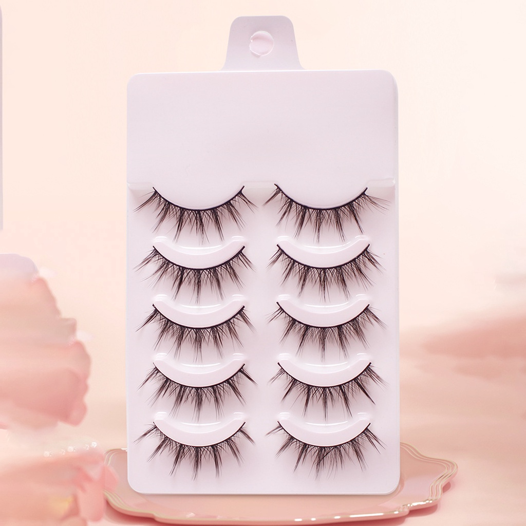 Bộ 5 Cặp Lông Mi Giả 7 Phong Cách Tự Nhiên Không Gây Kích Ứng