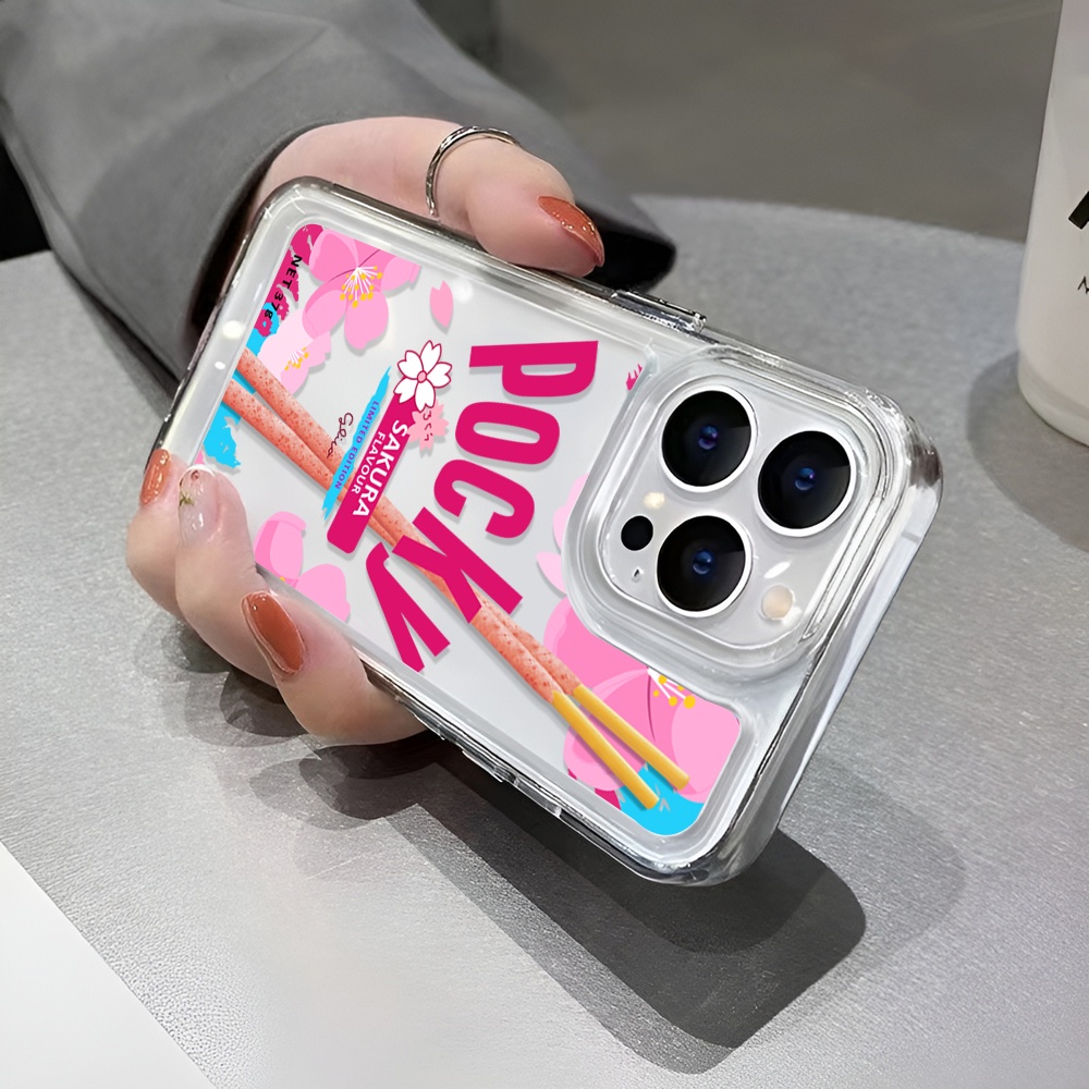 Ốp Điện Thoại Trong Suốt Hình Bánh Quy Cho iphone 14ProMax 14Plus 13 11 12 7Plus X XR XS Max 8 7