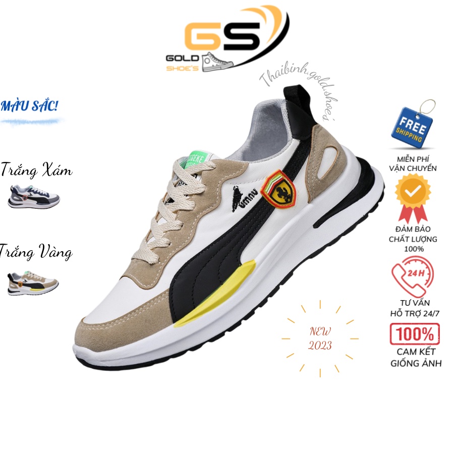 Giày Thể Thao Nam New 2022 , Mẫu Sneaker Nam Công Nghệ Mới Siêu Êm