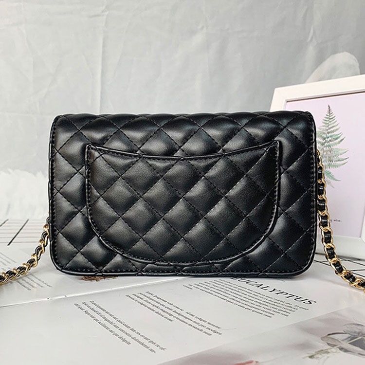 Túi Đeo Chéo Dây Xích Hình Thoi Phong Cách Hàn Quốc Dễ Phối Đồ Cho Nữ