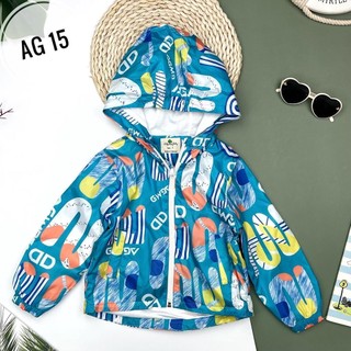 Thu Đông: Áo Gió Bé Trai  AG2201 Thương Hiệu Litibaby, Size Từ 1 Đến 10, Dành Cho Bạn Từ 11kg đến 32kg