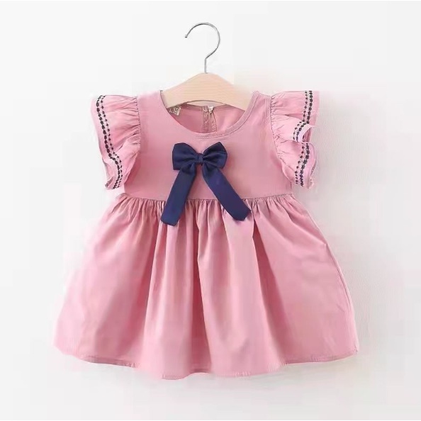 Paulababy Đầm Công Chúa Thiết Kế Xinh Xắn Thời Trang Cho Bé Gái 1 Tuổi