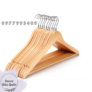 Móc gỗ treo quần áo cao cấp