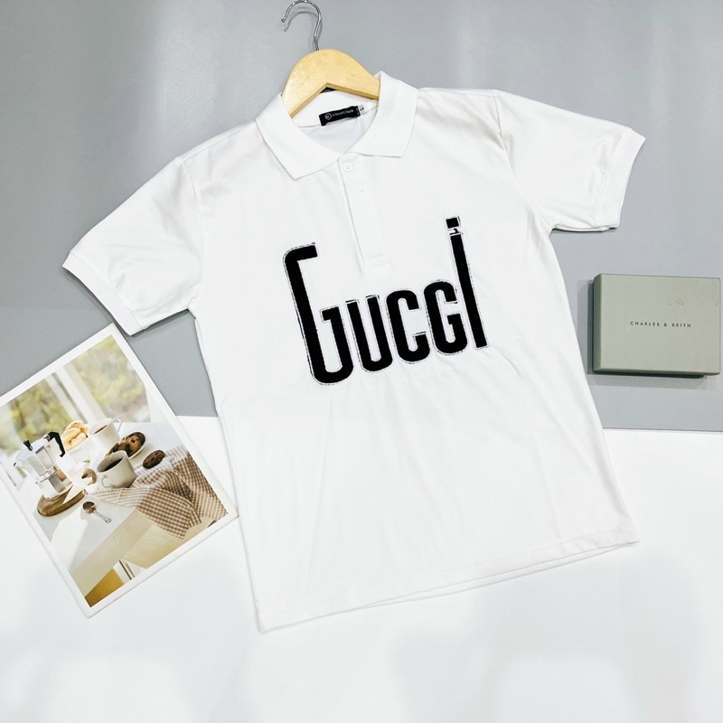 Áo polo nam, áo thun nam cổ trụ phối in hình form dáng chuẩn chất vải thun lạnh cotton thoáng mát
