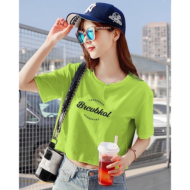 Áo thun Croptop xuất dư