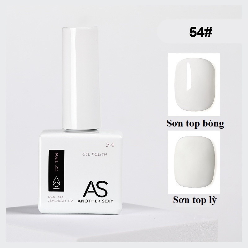 Sơn Gel AS mẫu chai vuông 60 màu HOT mã