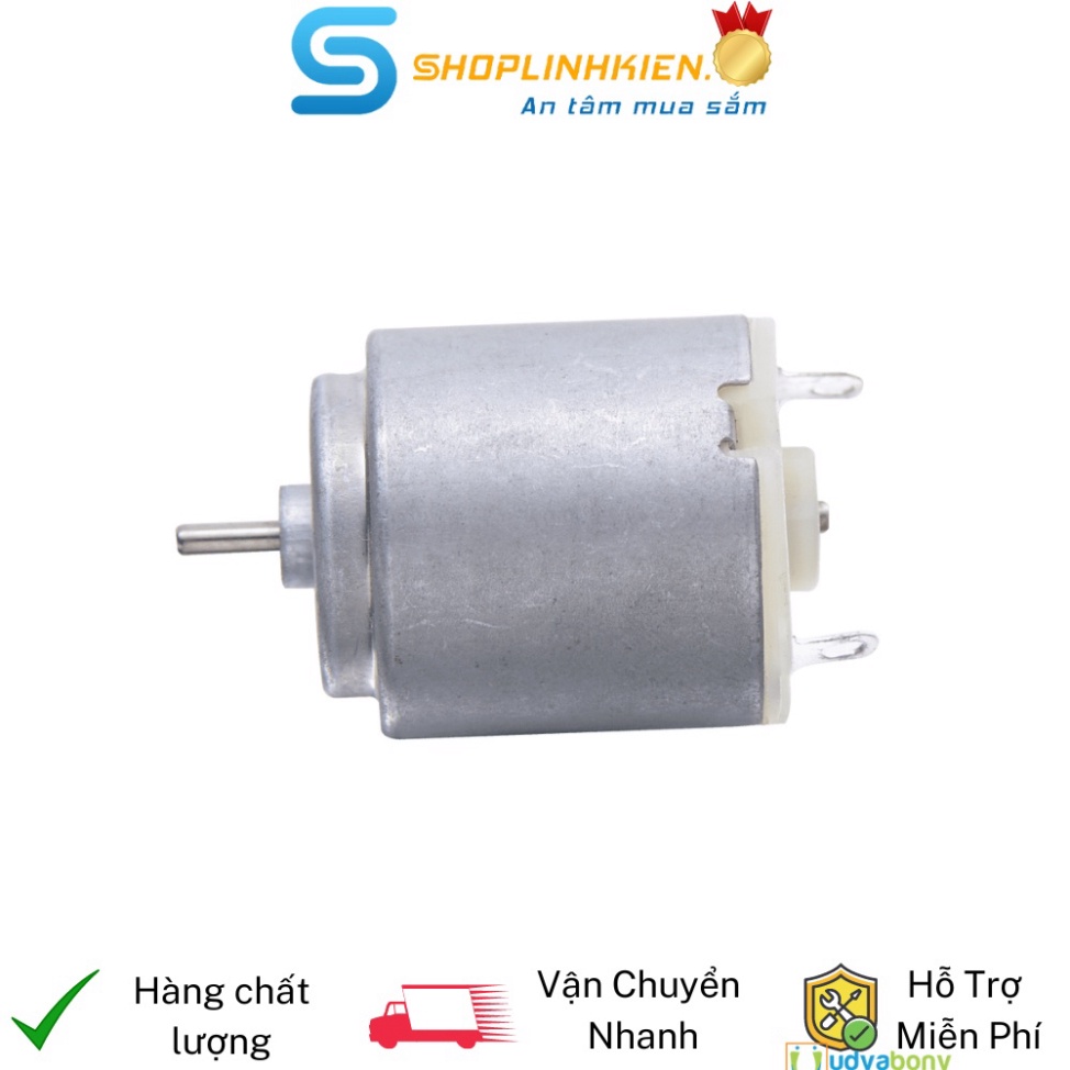Động Cơ 3V 6V 7.4V DC-260 motor 260 tốc độ cao sử dụng làm DIY chế tạo - KhoDienTu