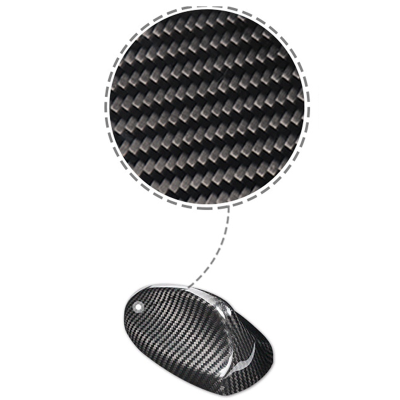 Miếng dán che ăng ten vây cá mập bằng sợi Carbon thật cho phụ kiện Alfa Romeo Giulia Stelvio Trang trí ngoại thất
