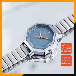 đồng hồ kimio nữ bát giác kiểu dáng vintage