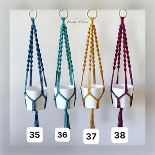 Dây treo cây macrame trang trí sân vườn, Decor phòng, hiên nhà