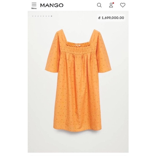Đầm Mango nữ size Xs | Hàng hiệu vợt sale