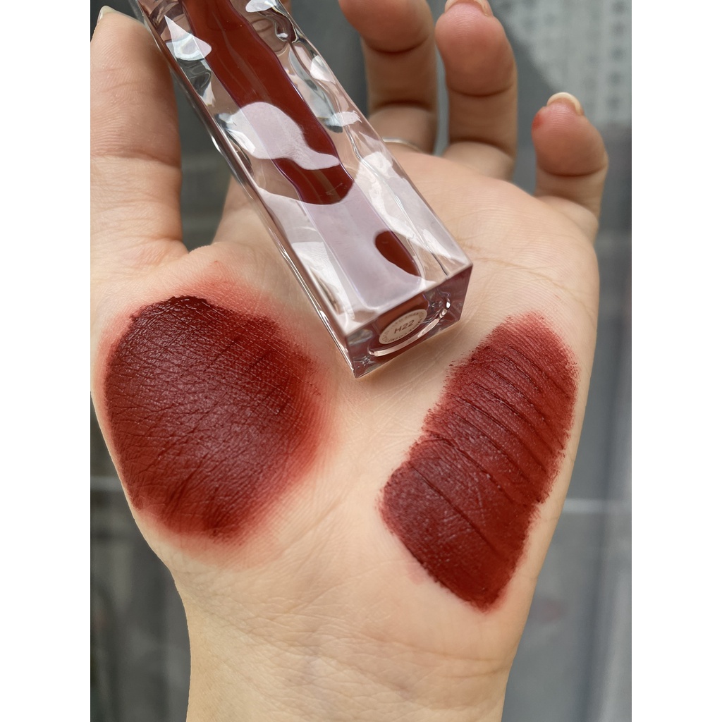 Hot Hot!! Son kem bóng trong suốt Herorange mướt môi căng mọng Mirror Light Lip Glaze màu siêu đẹp Cao Cấp