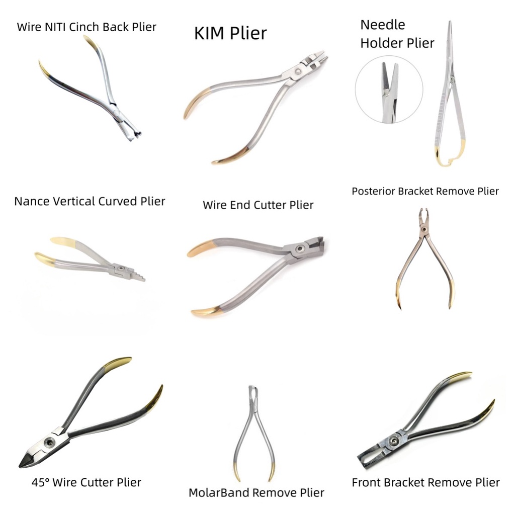 1Pack dental pliers Kìm Cắt Dây Vòm Chất Lượng Cao / Kìm Uốn Dây / Thá