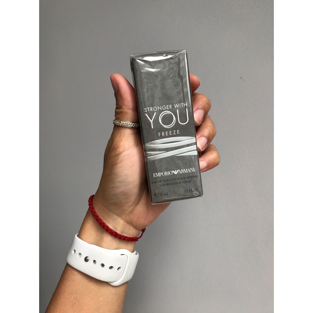 ARMANI EMPORIO STRONGER WITH YOU FREEZE EDT 15ML DẠNG XỊT# Ở ĐÂY SHOP CHỈ BÁN HÀNG AUTHENTICS#