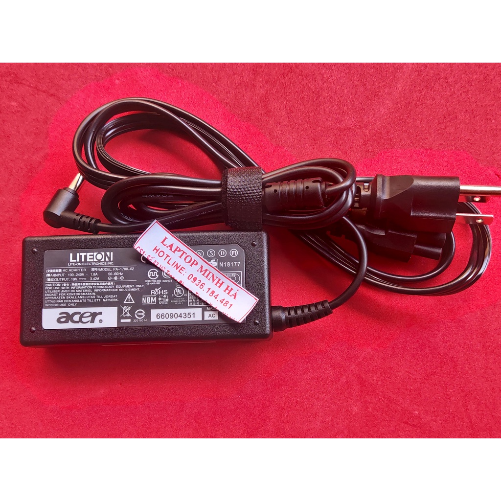 Sạc laptop Acer Aspire One 531h, Sạc Acer Aspire One 531h