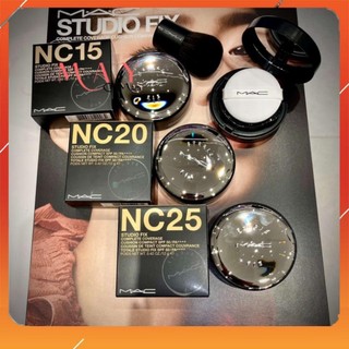 Phấn nước che phủ khuyết điểm cao mac studiofix cushion spf50/pa++++ 12g