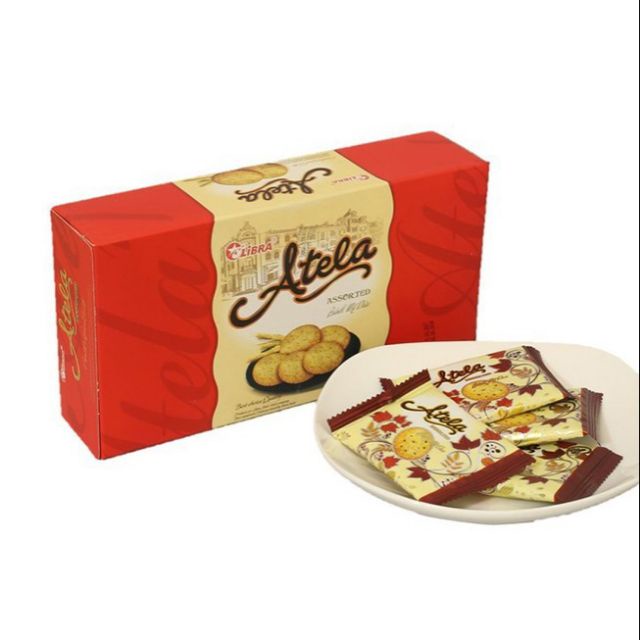 Bánh Quy Giòn Atela Libra Cracker Hộp 150Gr