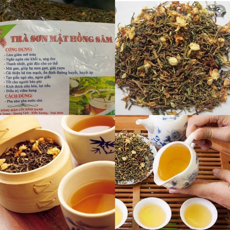 Trà Sơn Mật Hồng Sâm