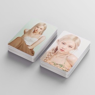 Set 55 lomo card Blackpink Rose