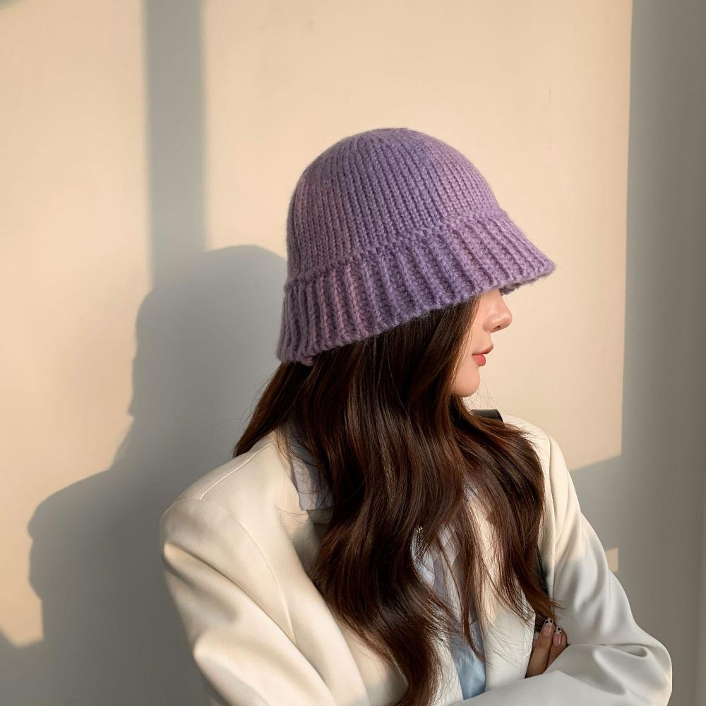 Mũ Len Dệt Kim Phong Cách Hip Hop Cổ Điển Thời Trang Mùa Đông Dành Cho Nữ