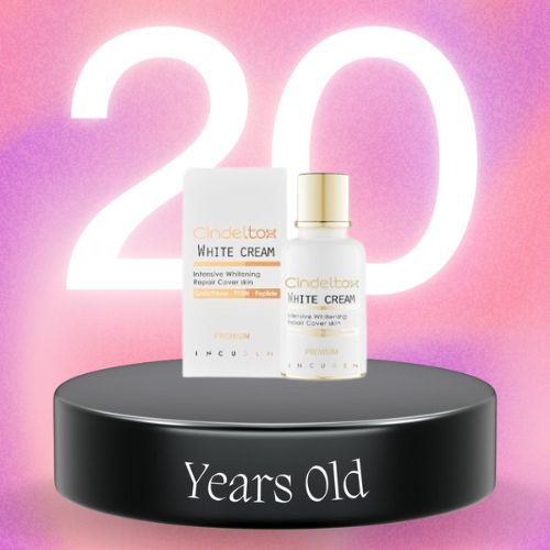 Kem Dưỡng Cindeltox White Cream Incugen Giúp Trắng Da Nâng Tone Mẫu Mới - 50ml