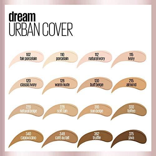 Kem nền siêu nhẹ Maybelline Dream Urban Cover Full Coverage SPF40 30ml