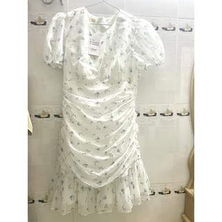 [HÀNG NEW] Váy tiela trắng size L