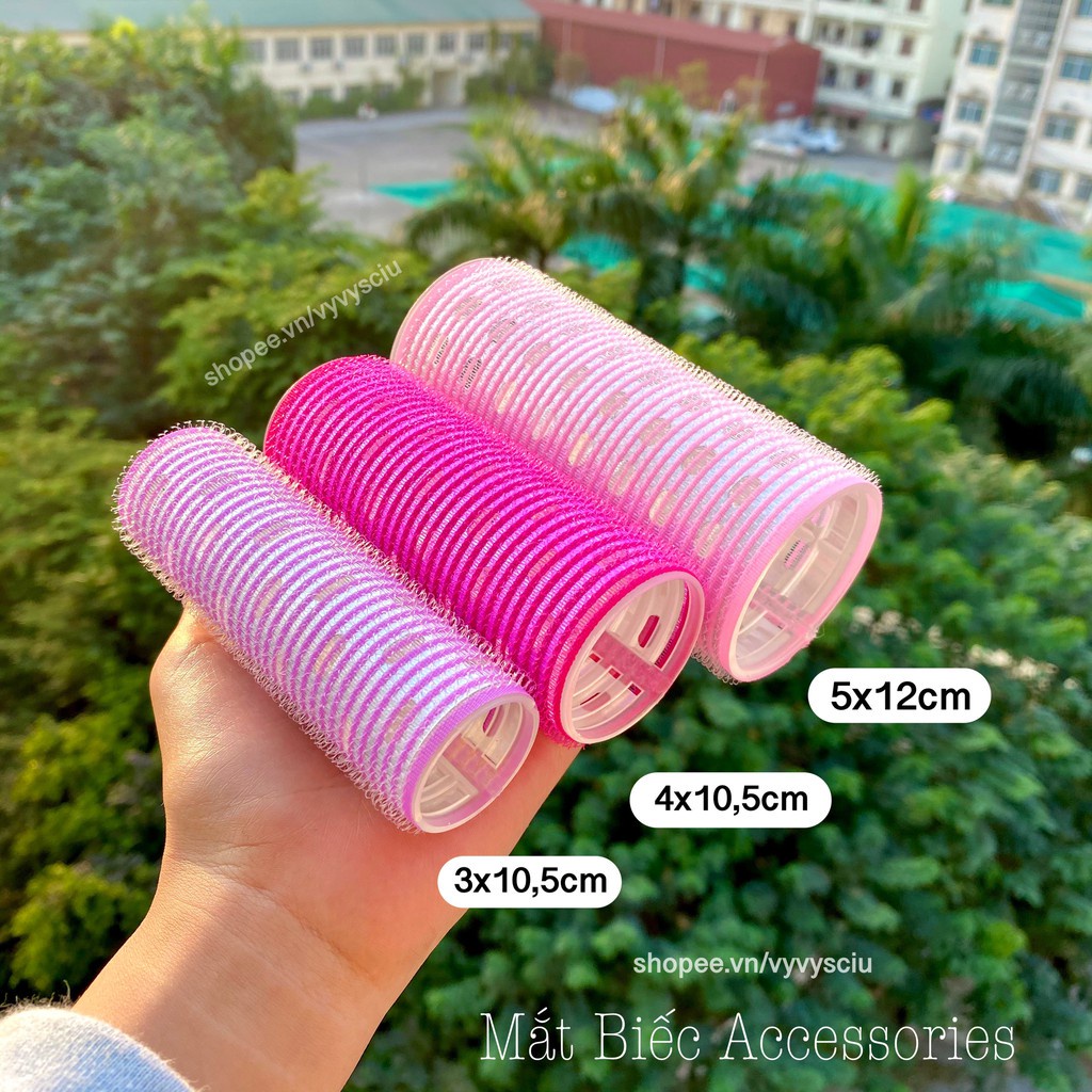 Ống Uốn Tóc Tự Dính Bằng Nhựa Và Nhôm Kích Thước 40 * 105mm CFH