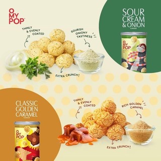 Snack bắp rang nhiều vị Omypop 70g