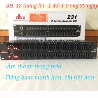 [LỖI 1 ĐỔI 1]]Lọc xì equalizer dbx 231 hàng loại 1 cao cấp - dbx 231s