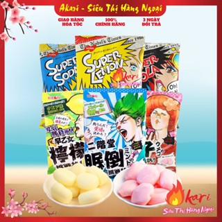 Kẹo siêu chua Nhật Bản đủ vị cola, lemon, đào