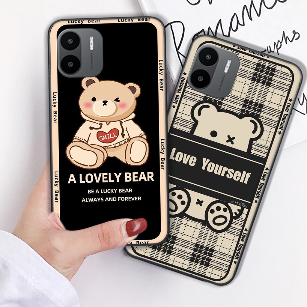 Ốp lưng Xiaomi Redmi A1 nhiều mẫu gấu phá cách siêu đẹp
