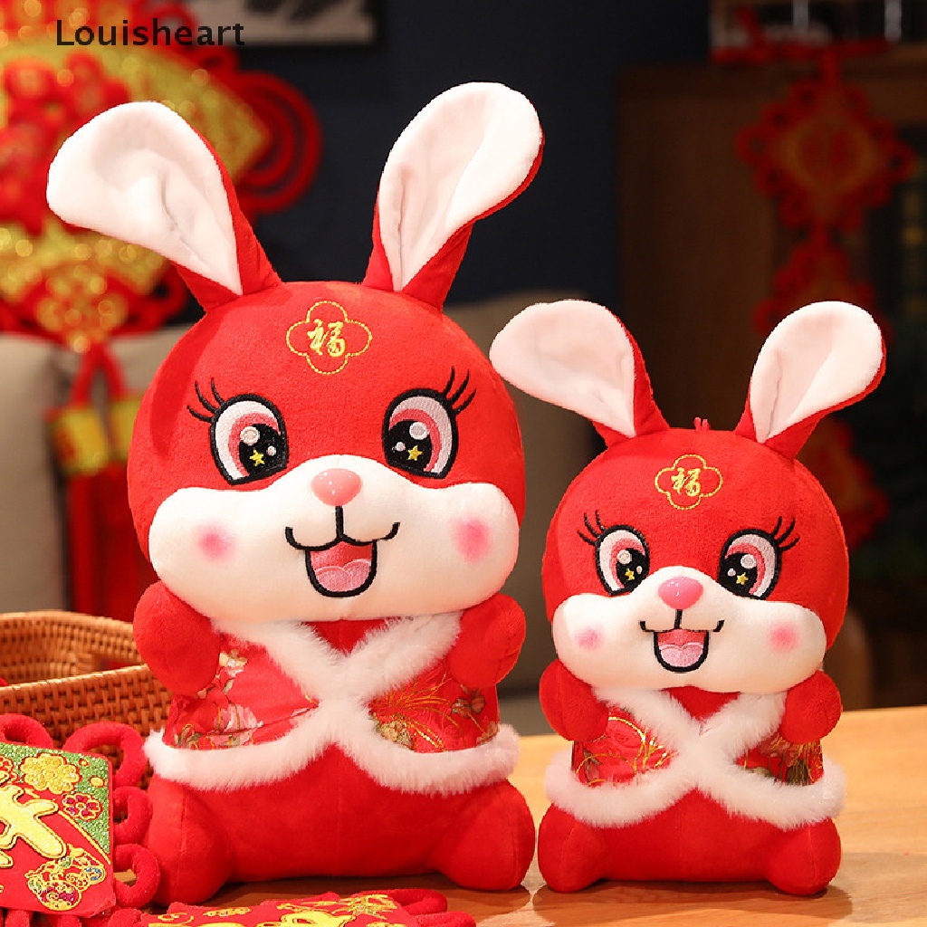 Thỏ Nhồi Bông Louisheart 2023 Phong Cách Trung Hoa