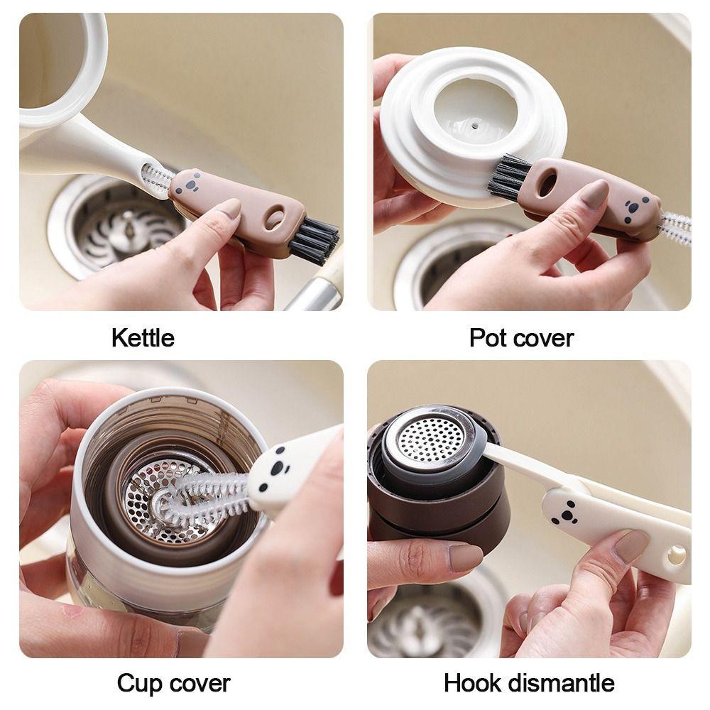 Bộ Bàn Chải Chà Rửa Cửa Sổ Nhà Bếp / Phòng Tắm Đa Năng