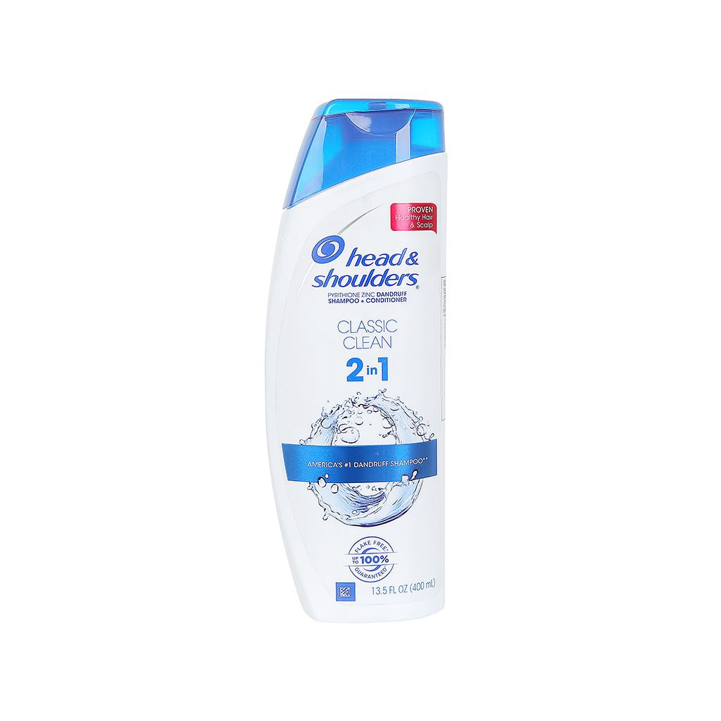 Dầu gội Head & Shoulders Classic Clean 2in1 Mỹ 400ml