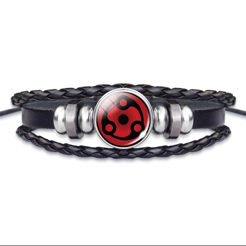 Vòng Đeo Tay Mô Hình Nhân Vật NARUTO Akatsuki Sharingan Uzumaki Kakashi Đám Mây Đỏ Cá Tính Dành Cho Trẻ Em