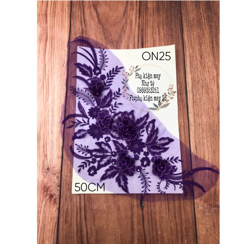 Ren chỉ thêu đắp xinh xắn 50cm