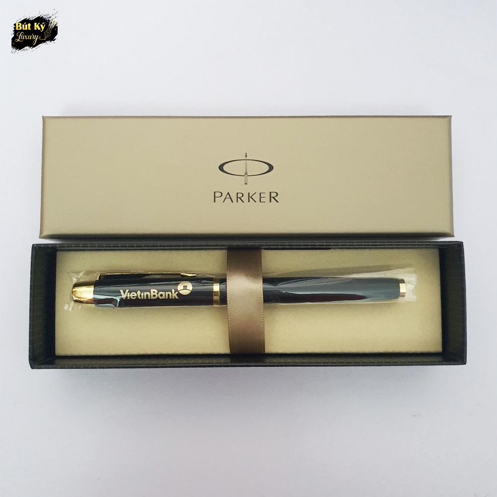 BÚT PARKER ĐEN NHÁM CÀI VÀNG CAO CẤP  BÚT KÝ CAO CẤP