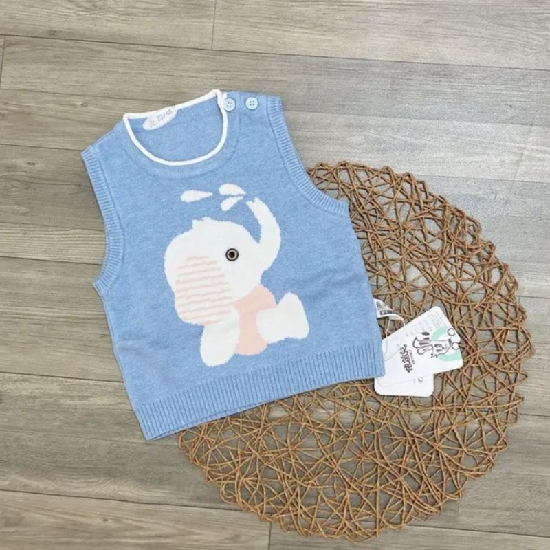 Áo gile len dễ thương cho bé 7-15kg hàng Quảng Châu siêu đẹp