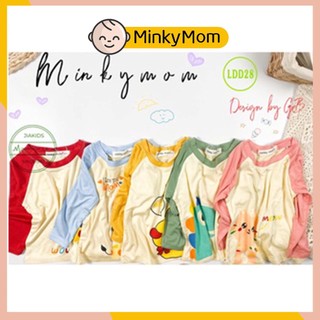 [LDD28] Bộ Dài Tay Thun Lạnh MINKY MOM CÓ SIZE ĐẠI, Mềm Mịn, Thoáng Mát, Thấm Hút Mồ Hôi Hàng Chuẩn Đẹp Cho Bé Trai, Gái