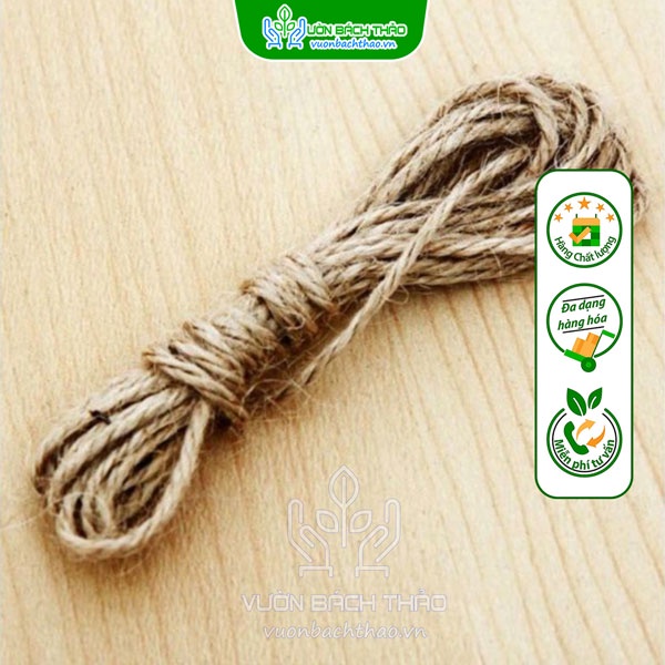 5m dây cói,  trang trí cây cảnh, khung ảnh, thiệp...